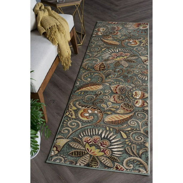 Details about  / Custom Size Runner Rug Abstract Patchwork Brown Non Skid Cut to Size Rug Runners
